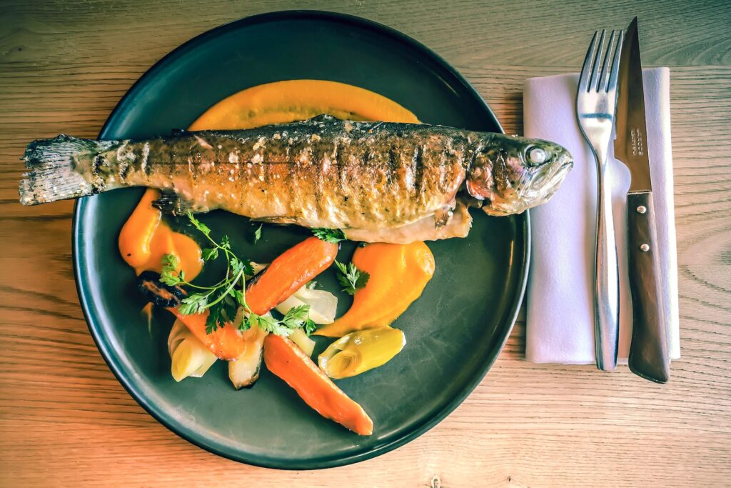 Fischgericht als Beispiel für Kulinarisches in Rerik