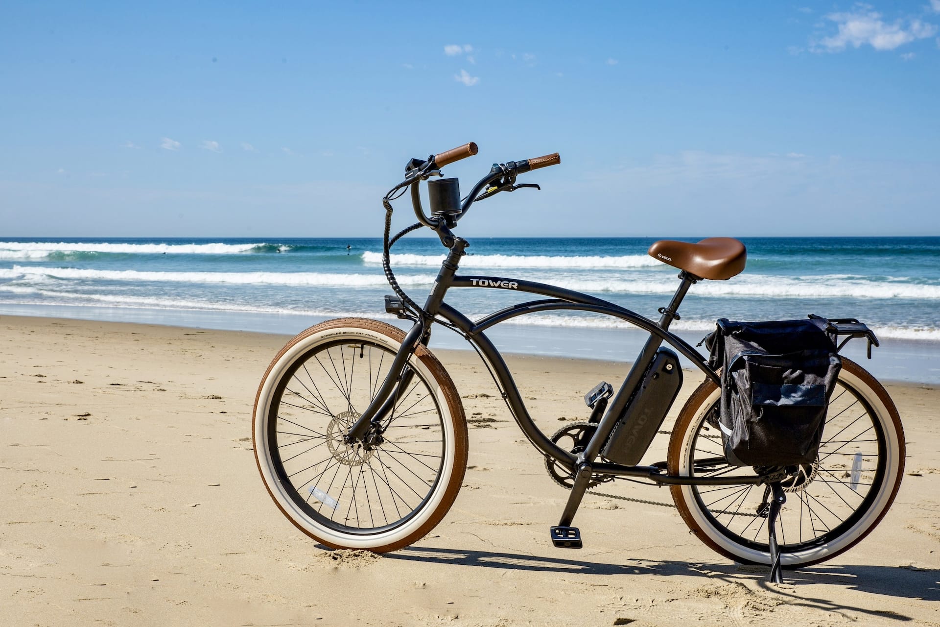 Rad am Strand von Rerik
